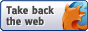 88x31: take back the web - firefox